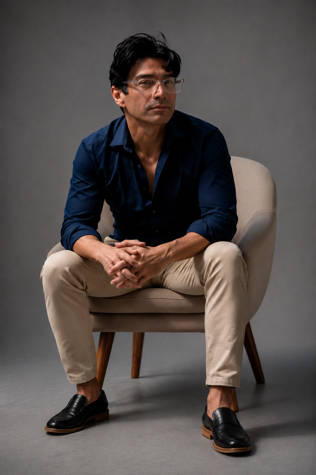 Retrato de Marcos Nascimento, arquiteto